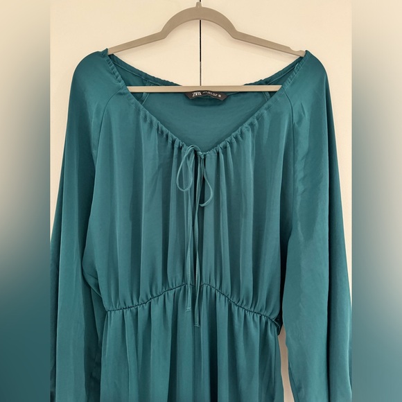 New Zara  jumpsuit with ties - Picture 6 of 7